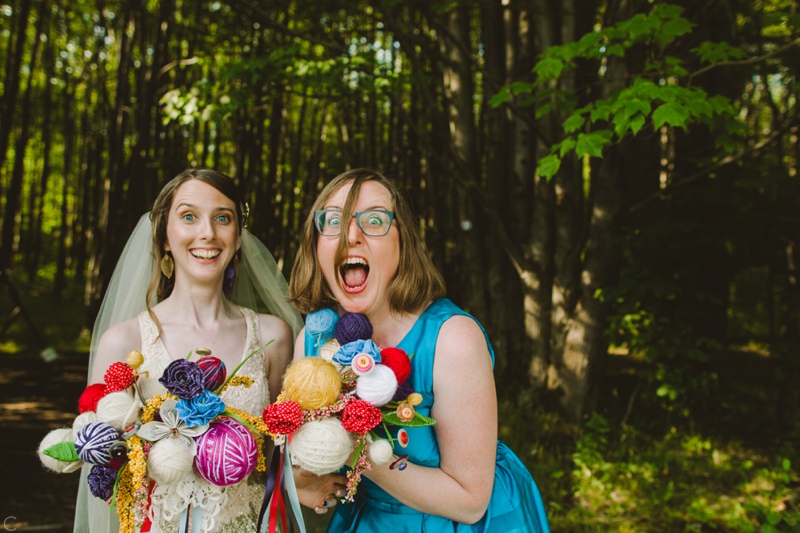 outdoor wedding at Griffis Sculpture Park upstate New York (25)