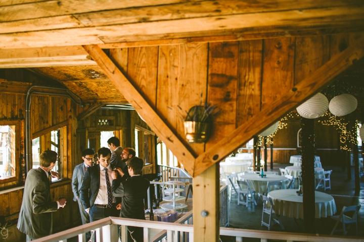 Inside Snipes Farm barn