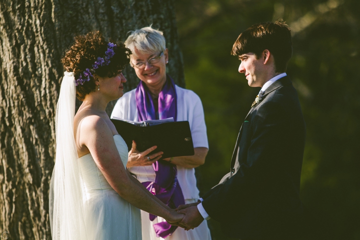 Farm wedding outdoors