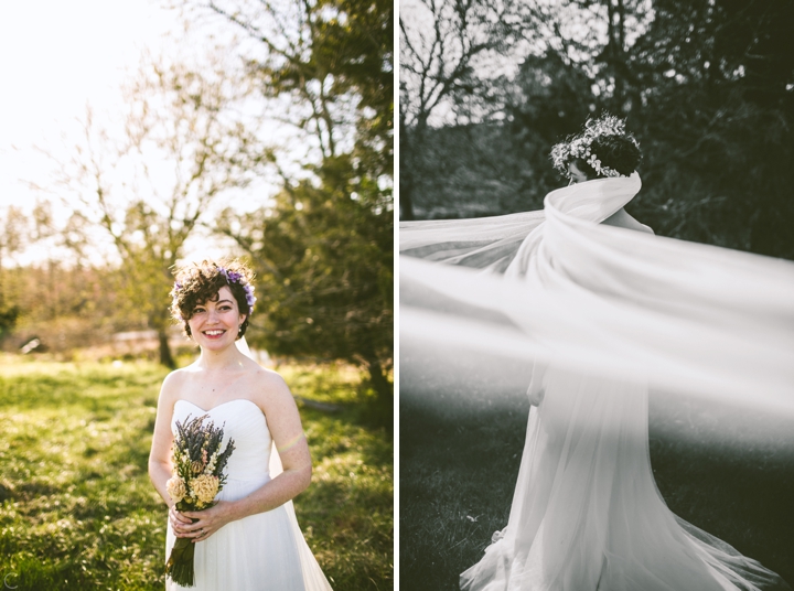 Carolyn Scott Photography veil photo