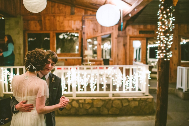 First dance at wedding