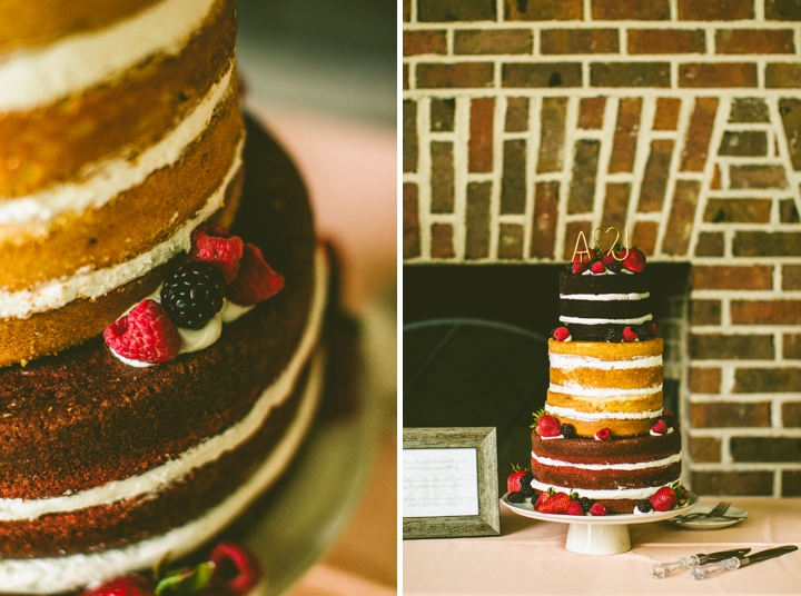 Layer wedding cake