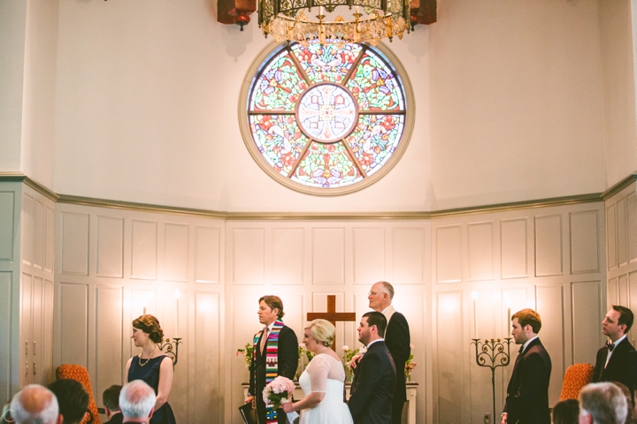 Wedding at Kenan Chapel at Landfall