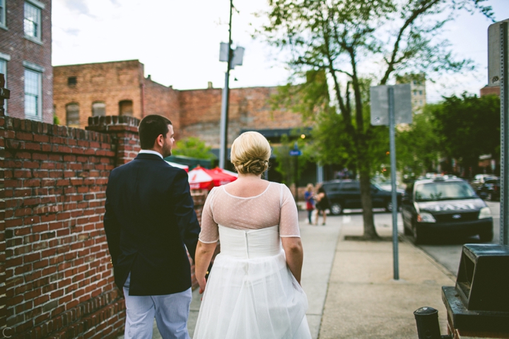 Couple walking Wilmington NC