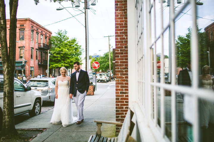 Downtown Wilmington wedding