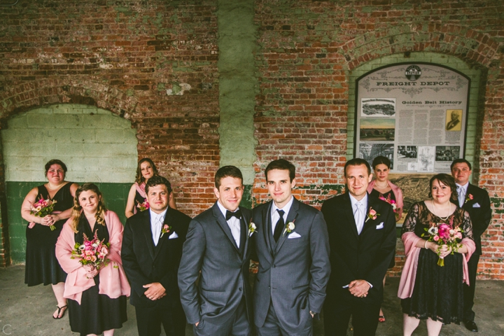 Same sex wedding party