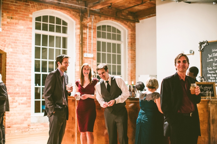 Wedding reception at the Cotton Room