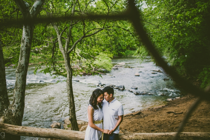 west point on the eno engagement session