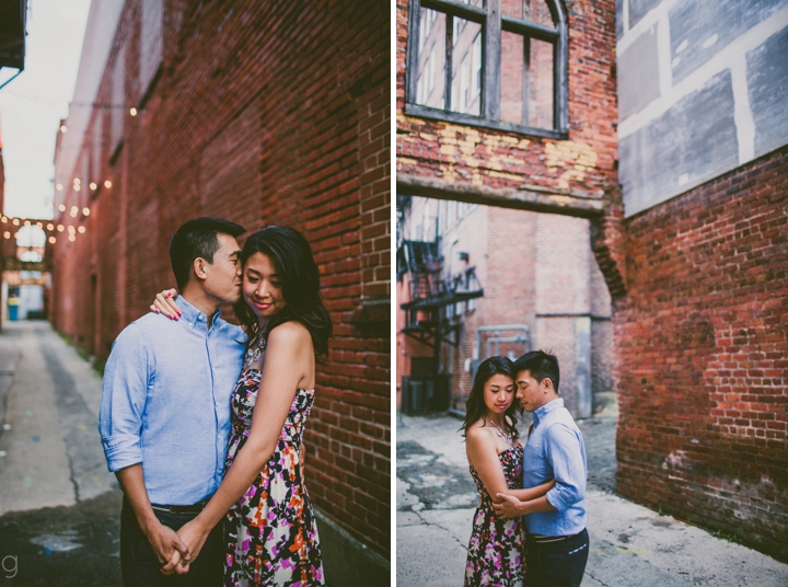 couple in alley