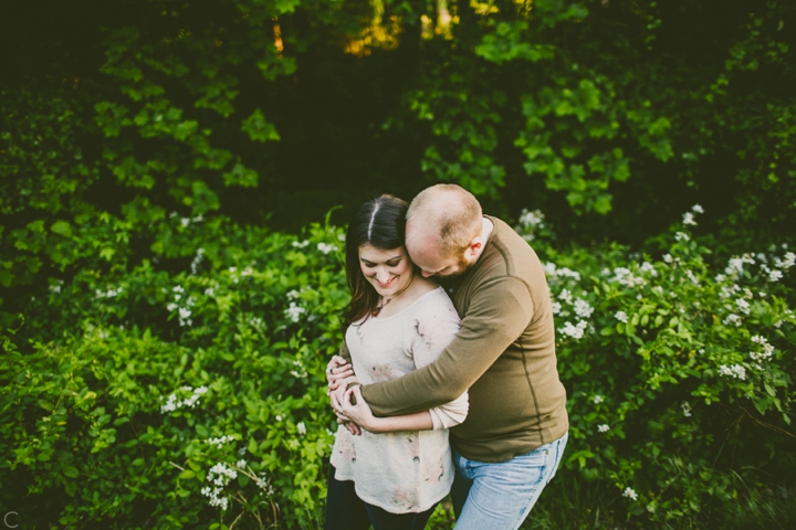 Couple portrait in Holly Springs