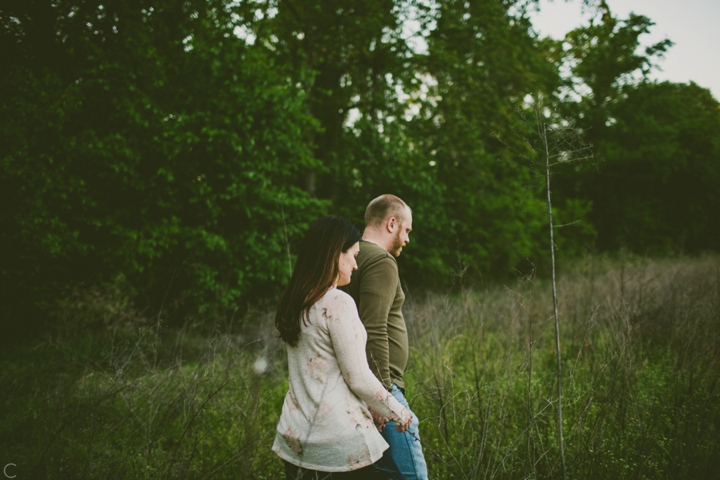 Couple walking