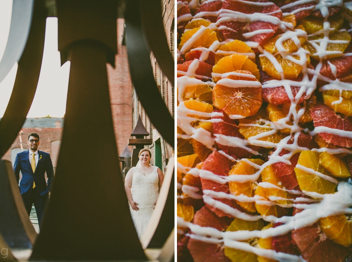 Fruit at wedding