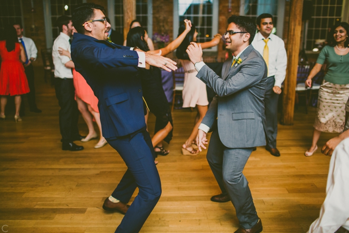 Reception dancing