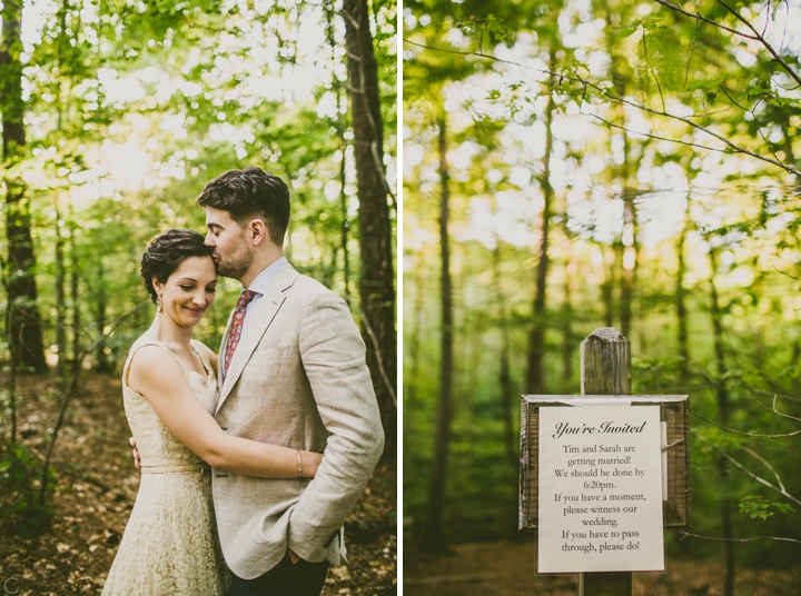 Couple in Duke Forest