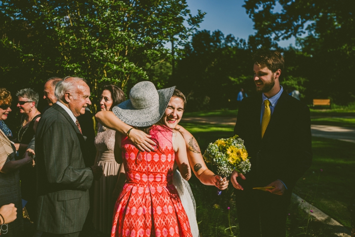 Receiving Line at Wedding