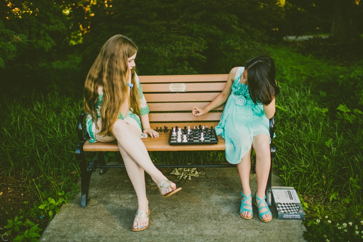 Kids playing in park