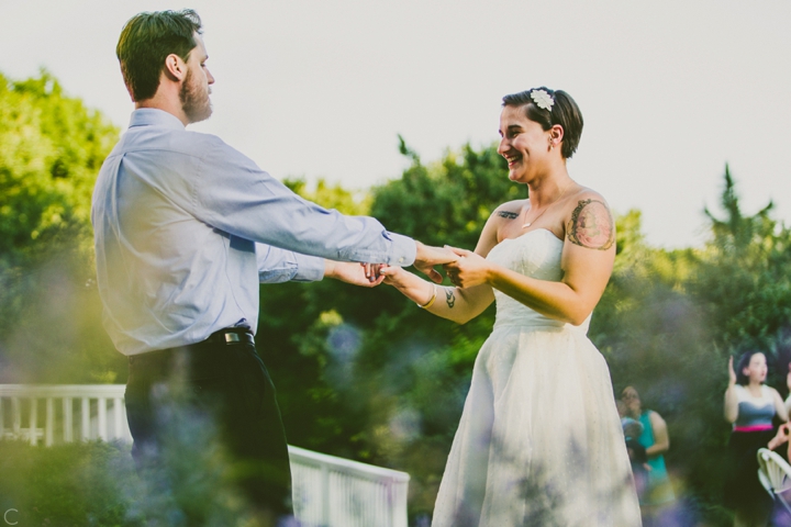 Couple first dance Raleigh