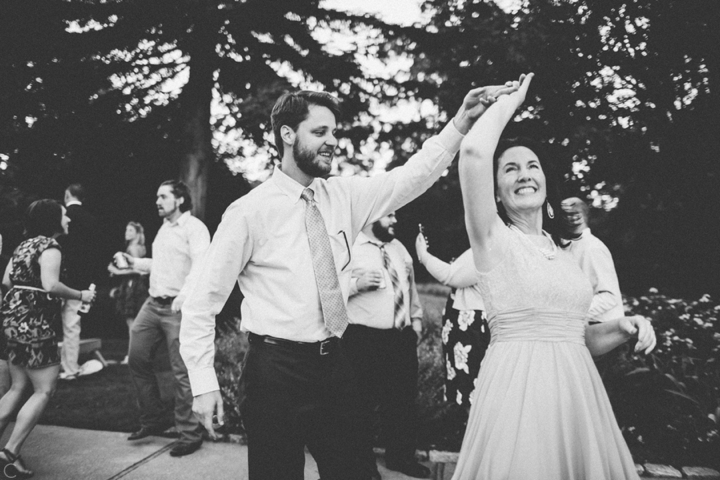 Groom dancing with mother-in-law