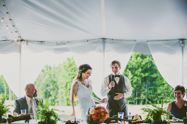 Speeches at wedding