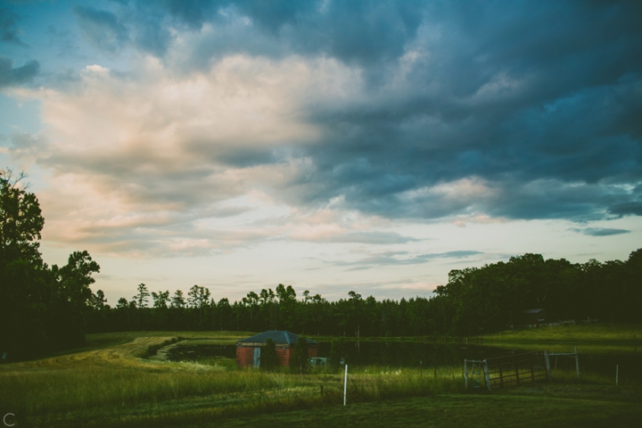 Farm wedding near Charlotte