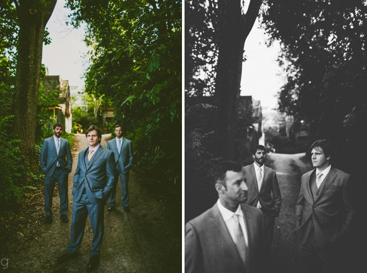 groomsmen portraits