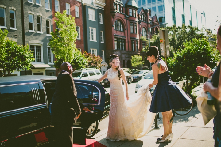 bride in washington dc