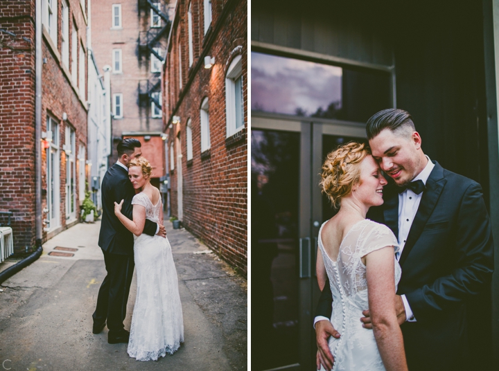 Wedding in downtown Durham NC