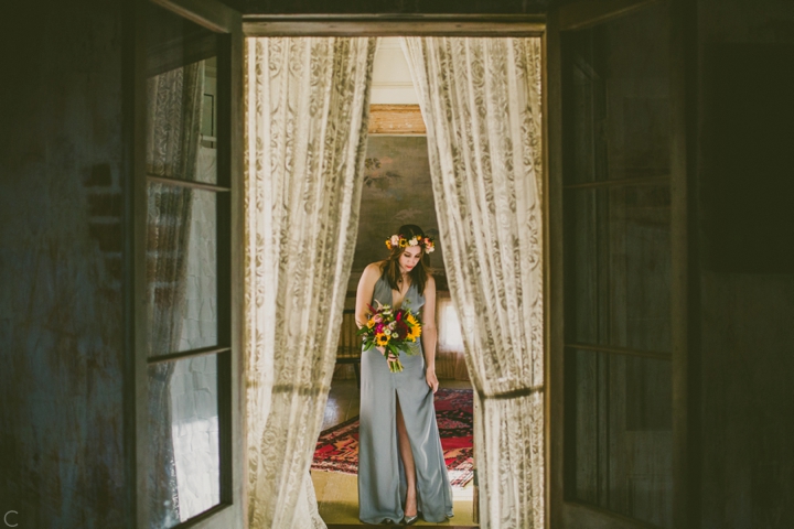 Bridal portrait at Race and Religious