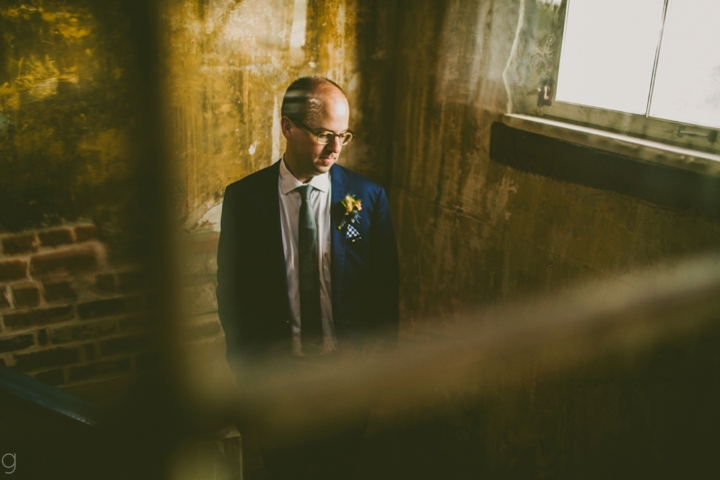 Groom portrait in New Orleans