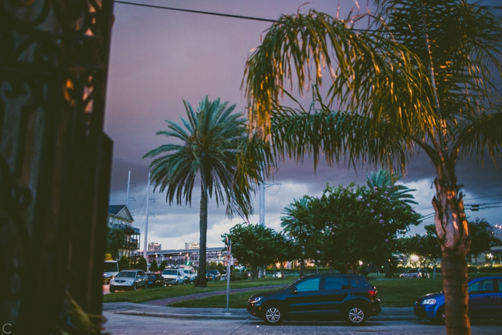 Storm coming in New Orleans