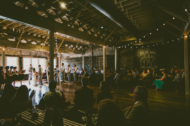 wedding at the stockroom