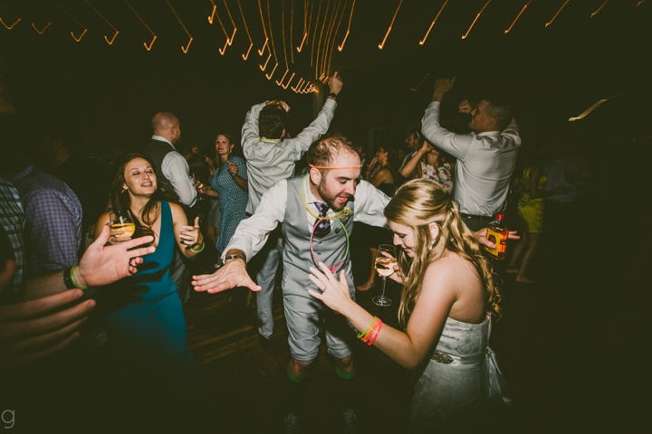 wedding reception at the stockroom