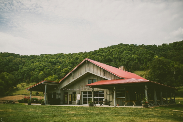 Wedding at Claxton Farms in Asheville NC