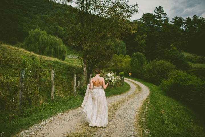 Wedding at Claxton Farms in Asheville NC