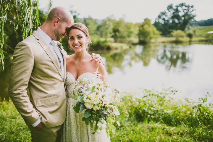 Wedding at Claxton Farms in Asheville NC