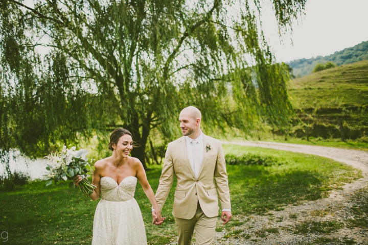 Wedding at Claxton Farms in Asheville NC