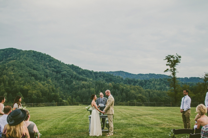 Wedding at Claxton Farms in Asheville NC