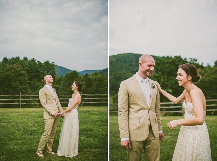 Wedding at Claxton Farms in Asheville NC