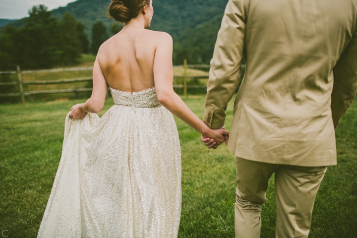 Wedding at Claxton Farms in Asheville NC