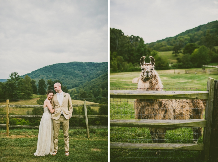 Wedding at Claxton Farms in Asheville NC