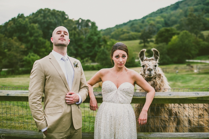 Wedding at Claxton Farms in Asheville NC