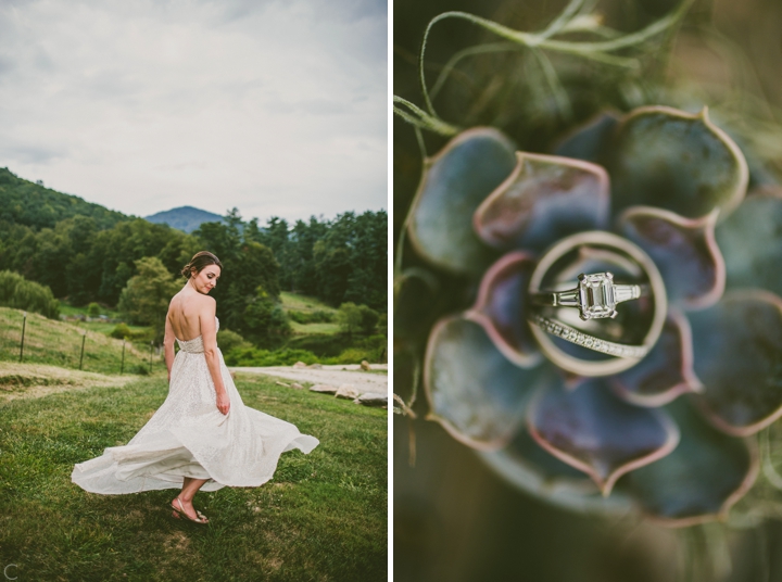 Wedding at Claxton Farms in Asheville NC