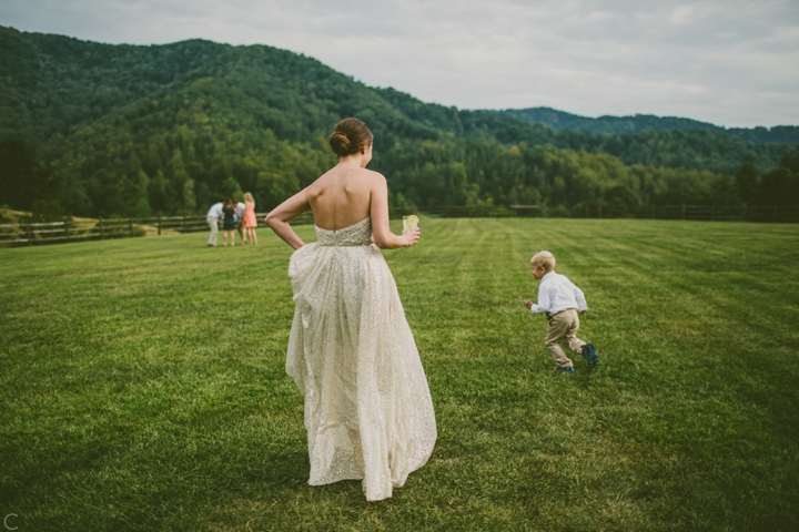 Wedding at Claxton Farms in Asheville NC