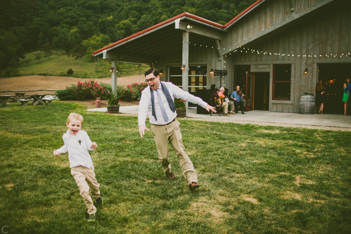 Wedding at Claxton Farms in Asheville NC