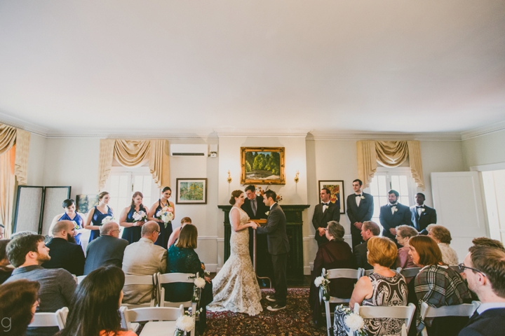 Wedding ceremony Penn House