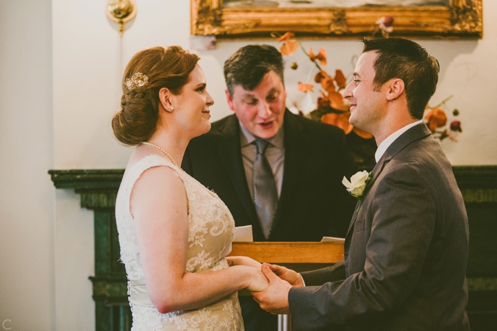 Wedding ceremony Penn House Reidsville