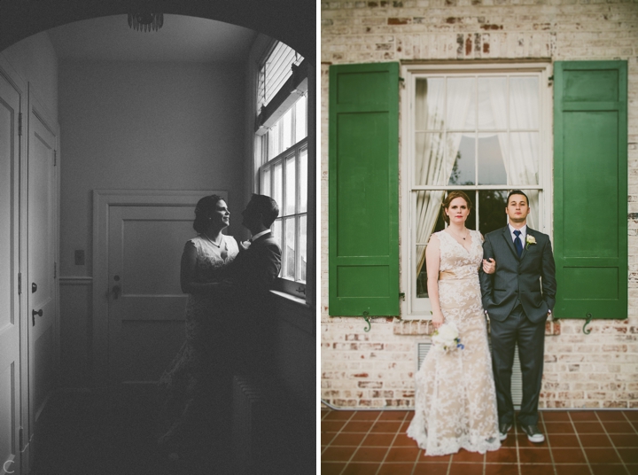 Bride and groom portraits