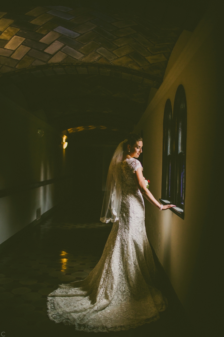 Bridal portrait St. Vincent