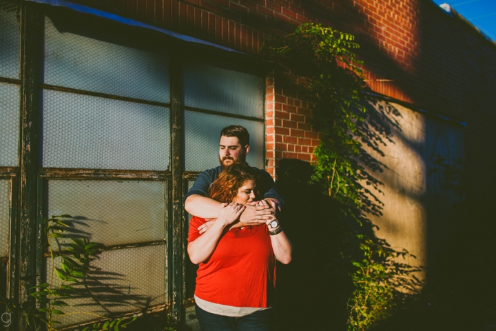 Couple by windows