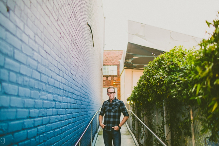 Guy standing on walkway